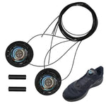 HASTHIP® Cordones sin Nudos de Alambre 1.2m con Perilla Ajustable, Cordones Elásticos de Moda para Zapatillas Deportivas, Calzado Casual y Running