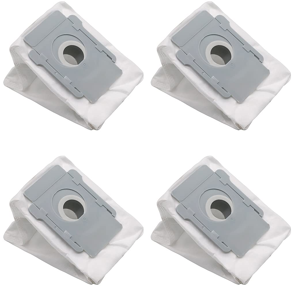 HASTHIP® 4PCS Replacement Bags for iRobot Roomba i7 i7+ s9 s9+ Clean Base Vacuum Cleaner Parts Dust Bags.