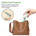 HASTHIP Sun Travel Umbrella with UPF 50+ UV Protection and Unique Ring Handle for Men & Women