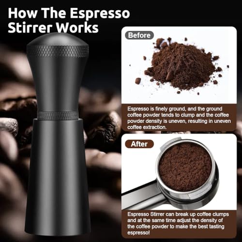 HASTHIP® Espresso Coffee Stirrer Pin Tamper