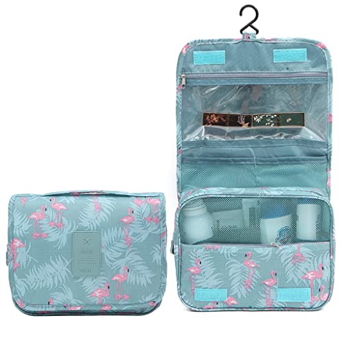 HASTHIP® Toiletry Bag for Women, Make Up Organiser for Women Cosmetic Organizer Travelling Makeup Bag Hangable Cosmetic Box for Girls Cosmetic Pouch for Toiletries Cosmetic Bag for Women & Girl - 1