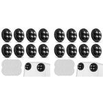 HASTHIP Wheels for Furniture Moving with 360 Swivel Design | 16PCS Self-Adhesive Castors 30Kg Capacity