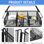 HASTHIP® Under Desk Organizer Storage Box Desk Drawer Organizer