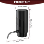 HASTHIP Electric Wine Aerator for Effortless Pouring with One Touch USB Rechargeable Design | Aerates 30 Bottles