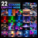 HASTHIP® 2025 New Cool RGB Camera Light, 360° Full Color Small LED