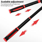 HASTHIP Hedge Shear for Garden Pruning with 7.4 in Mn Steel Blades and Telescopic Handles