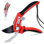 HASTHIP Bypass Pruner for Plants and Flowers with Spring Loaded Mechanism and SK5 Steel Blades