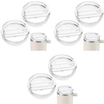 HASTHIP 40 oz Tumbler Lid Replacement for Stanley Cup with Spill Proof Straw Hole | Clear BPA Free 2 Pack