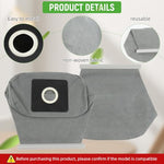 HASTHIP® Spare Dust Bag for Philips/Electrolux Vacuum Cleaner 11x10cm Non Woven Fabric Dust Bag Reuseable Washable Universal Replacement Dust Bag for Vacuum Cleaner