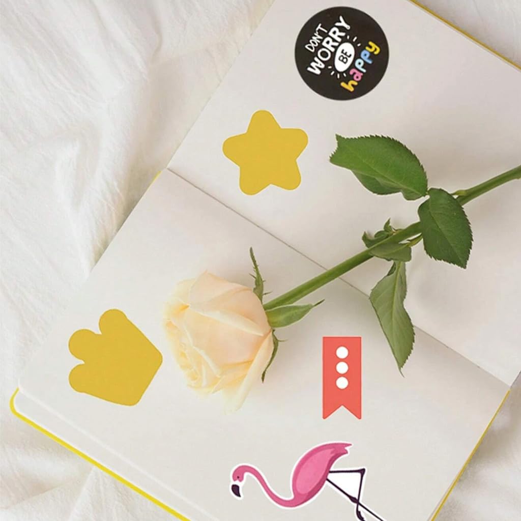 8 Sheets Label Planner Stickers - Colorful Yearly Monthly Set for Planners, Journals, and Calendars - 412Pcs Stickers - Great Value Pack for Educators, Homeschoolers, and Students