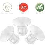 HASTHIP 5PCS Breast Pump Flange Inserts for 24mm Breast Shields