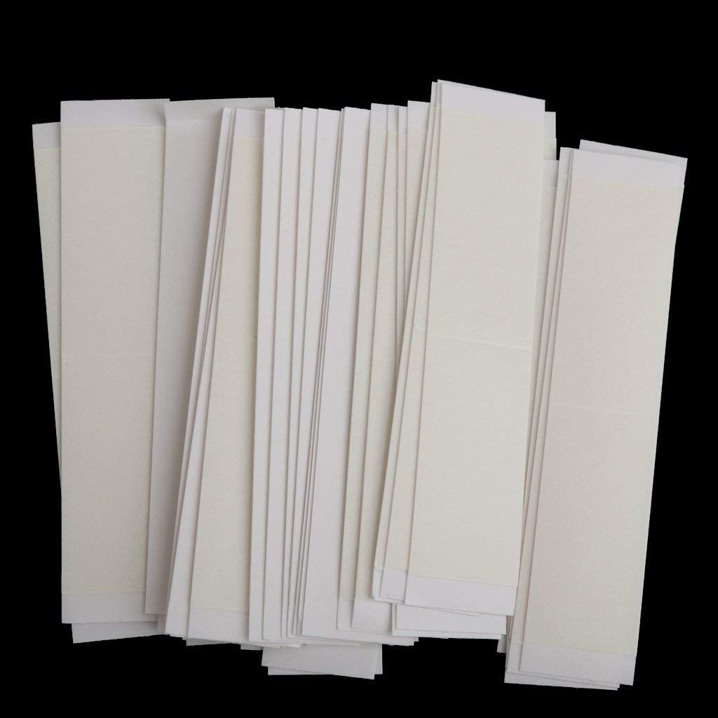 35Pcs Double Sided Bra Stickers Tape One-Off Body Clothing Bra Strip 12mm White