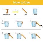 HASTHIP Mouse Trap for Mice and Small Rodents with Auto Reset Teeterboard | Humane Reusable Bucket Catcher