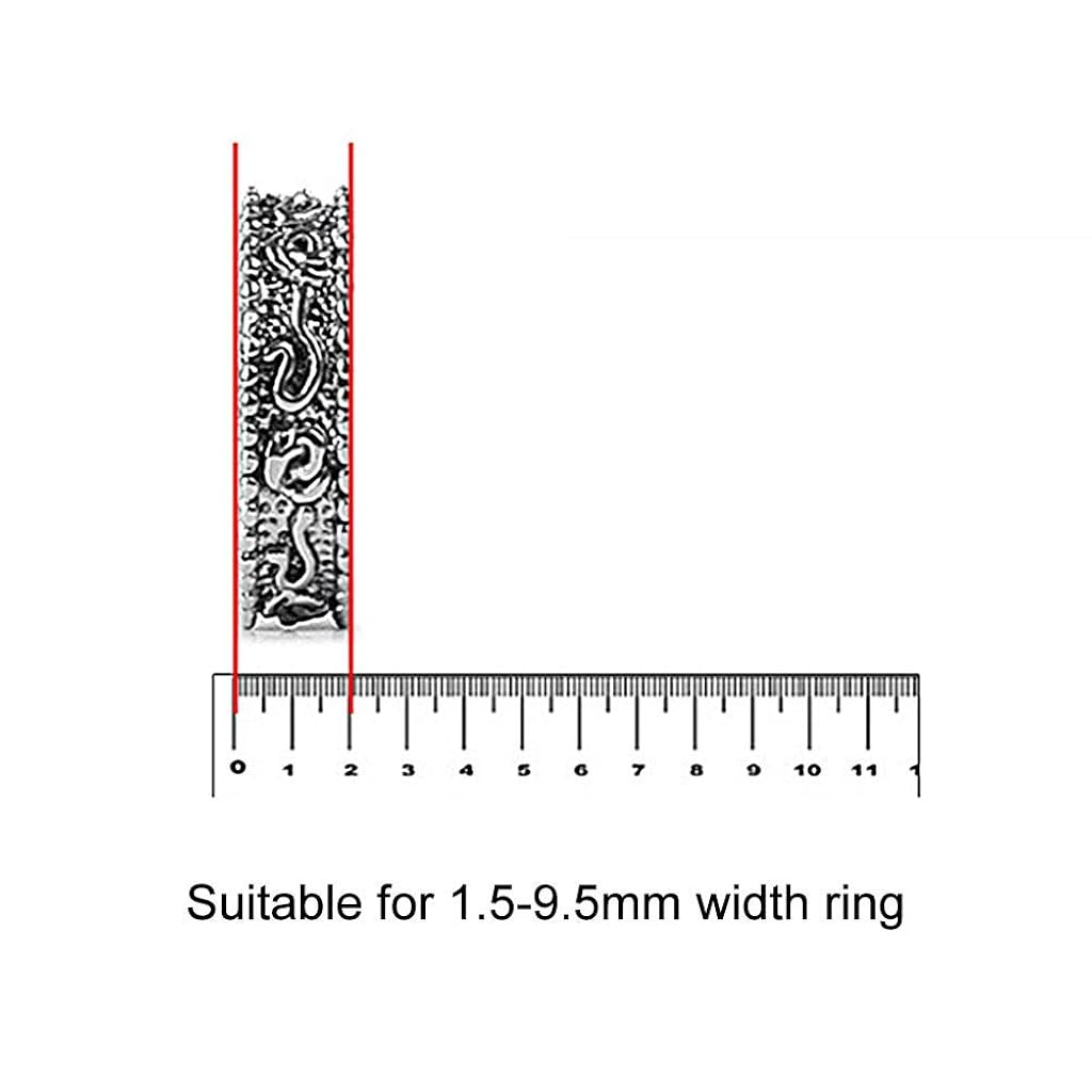 HASTHIP® Ajustador Invisible de Tamaño de Anillo para Anillos Sueltos,Reductor Tamaño Unisex Silicona Transparente,8 Tamaños para Anillos 1-10 mm Ancho Ajuste Cómodo y Seguro