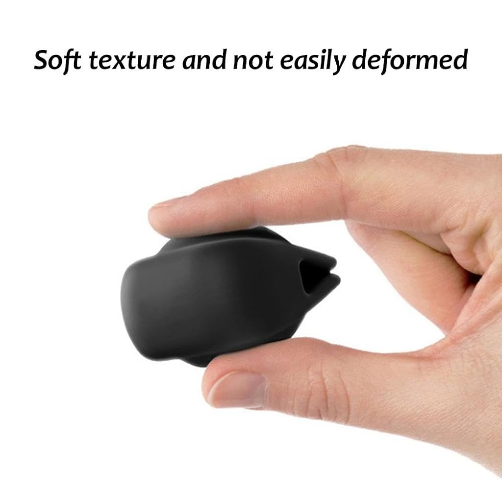 HASTHIP® Funda de Silicona para Lente Insta360 X4/X5 - Tapa Protectora Extraíble Antirayaduras, Cubierta Suave y Duradera Compatible con Cámara Insta360 X Series