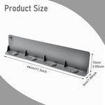 HASTHIP Silicone Anti Splash Guard for Kitchen Sink and Bathroom featuring 4 Suction Cups | 17.17×3.94 in Countertop Water Shield