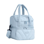 HASTHIP® Insulated Lunch Bag for Women Men,Double Deck Cooler Tote 12L Leakproof Large Lunch Box with Shoulder Strap Pockets,Reusable Thermal Tote for Work Office Picnic Travel Beach