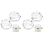 HASTHIP 40 oz Tumbler Lid Replacement for Stanley Cup with Straw Hole and Spill Proof Seal | 2 Pack Clear BPA Free Covers