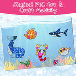 HASTHIP® 48 Sheets Foil Art Kit for Kids