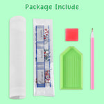 HASTHIP® 5D Diamond Painting Kit - Three-dimensional Diamond Painting, Aesthetic Dazzling Diamond Painting Home Decor DIY Diamond Painting Art Kit with Accessories and Tools, 12x12 Inches (Horse)