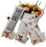 HASTHIP® 3pc Elegant Lace Cover for Remote European Style