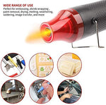 HASTHIP Mini Heat Gun for DIY Crafts with 300W Power and 200°C Heating | ABS & Stainless Steel