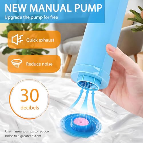 HASTHIP® 3 Jumbo Vacuum Storage Bags for Clothing