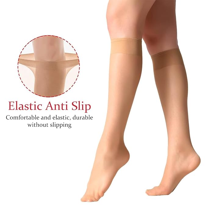HASTHIP® Knee-High Stockings for Women