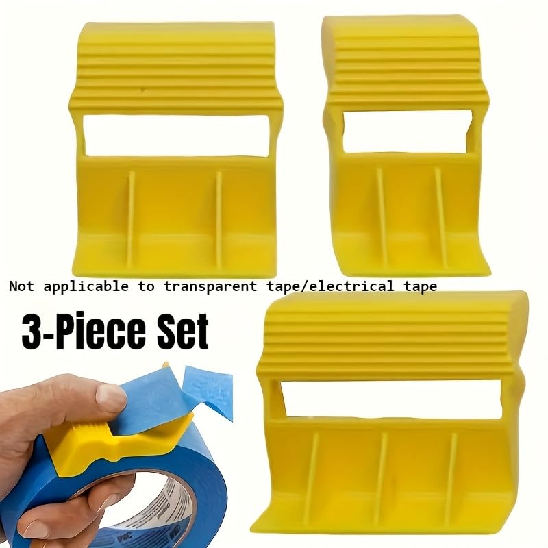 HASTHIP® 3-Pack Tape Packer & Divider for 1”, 1.5” & 2” Masking or Paper Tape
