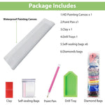 HASTHIP Diamond Painting Kit for Home Decor with 12x16 in Eye Design | Gift for Adults and Kids