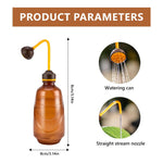 HASTHIP Plant Watering Can for Small Potted Plants 450ml with Curved Sprayer Nozzle
