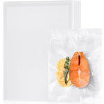 HASTHIP Vacuum Sealer Bags for Food Storage featuring 0.16mm Puncture Resistance | 100pcs 5.9x9.8in BPA Free
