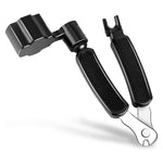 HASTHIP Guitar Tuning Peg Removal Tool for String Changes with 3 in 1 Winder and Cutter | Metal and ABS Construction