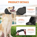 HASTHIP® Dog Ear Protectors, Calming Ear Cover with Adjustable Strap, Noise Reduction Muffs for Anxiety Relief, Protective Headwear for Sensitive Dogs During Eating, Swimming, Therapy
