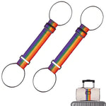 HASTHIP® 2pcs Adjustable Lage Strap for Secure Stacking & Hands-Free Travel