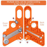 HASTHIP® Adjustable Edge Cutter Tool with 10 Replacement Blades, Woodworking Edge Trimmer Woodworking Hand Trimming Tool for Wood Edge Banding, Manual Edge Banding Trimmer for Woodworking Projects