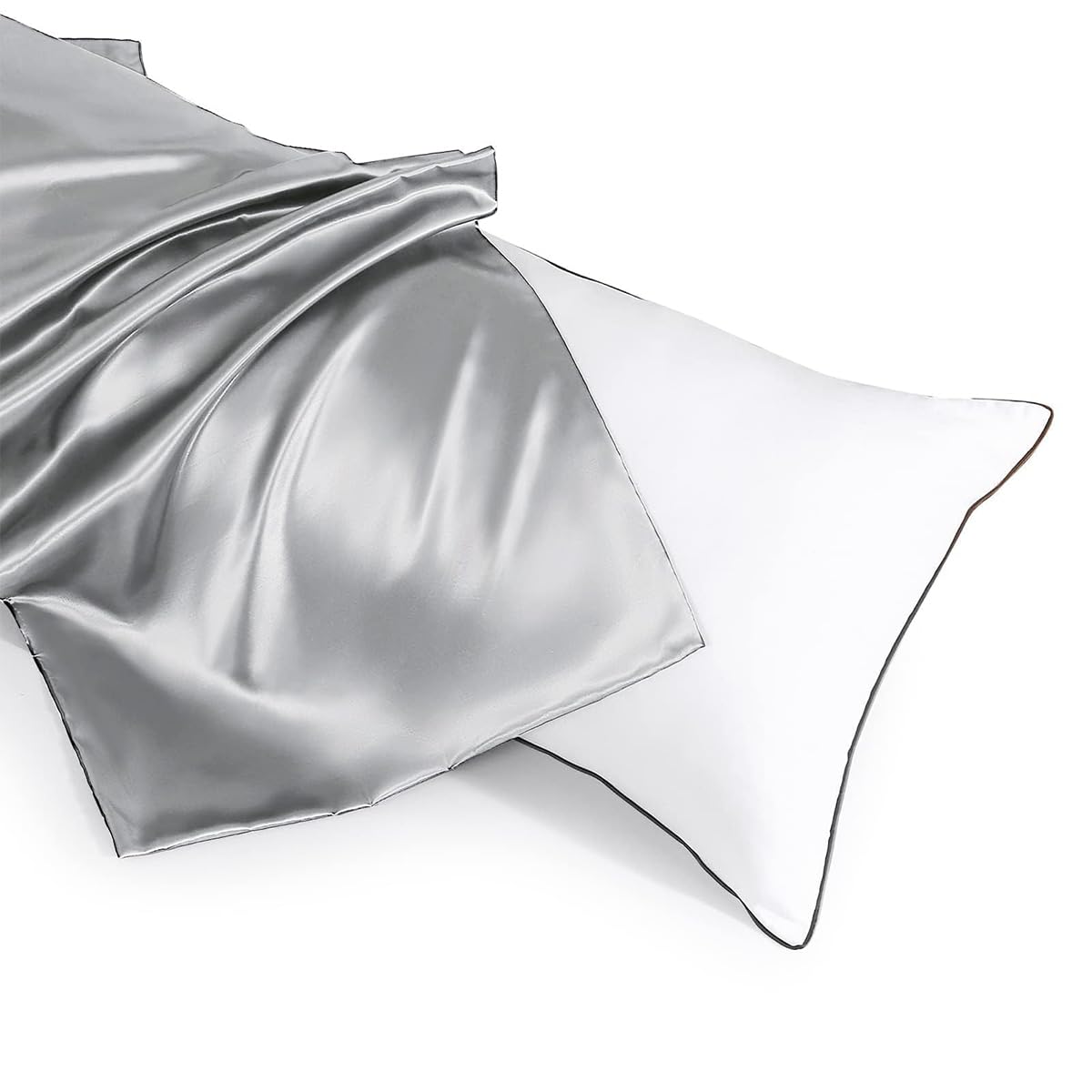HASTHIP Body Pillow Cover for Cool Summer Comfort featuring Universal Slip-in Design 20x54 in Ice Silk Polyester