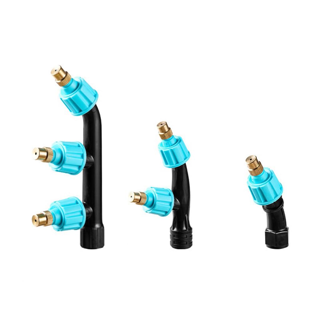 HASTHIP Garden Sprayer Nozzle for Plants with Adjustable Fine Atomization | 3Pcs Multi-Head Set