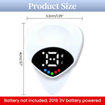 HASTHIP Chromatic Tuner for Guitar featuring 2 in 1 Pick Design and Light Indicator | Universal for String Instruments