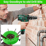 HASTHIP® Drill Bit Sharpener Attachment for Angle Grinder, 20-Groove Tilt System, Universal Sharpening Tool for 2-13mm Drill Bits, Electric Disc Cutter Accessory for DIY & Professional Use