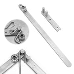 Serplex® Manual Steel Rod Bending Tool Set, Bearing-Equipped Metal Bender with Flathead Plates and Springs, Handheld Rod and Wire Bender for Metalworking and DIY Fabrication