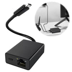 HASTHIP® ZORBES Adaptador Ethernet para Fire TV Stick Micro USB a RJ45 LAN con Puerto de Alimentación Compatible con Google Home Mini y Fire TV 4K