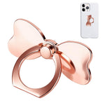 HASTHIP® ZIBUYU Soporte De Anillo para Teléfono con Lazo Rosa Dorado Giro 360° Compatible con La Mayoría De Teléfonos Y Fundas Agarre Seguro Y Uso como Soporte