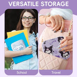 HASTHIP® 2Pcs Small Pouches for Women Girls, Sanitary Pads Travel Pouch