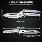 HASTHIP Kitchen Shears for Poultry and Home Use with Detachable Spring‑Loaded Blades | Stainless Steel Ergonomic Handle