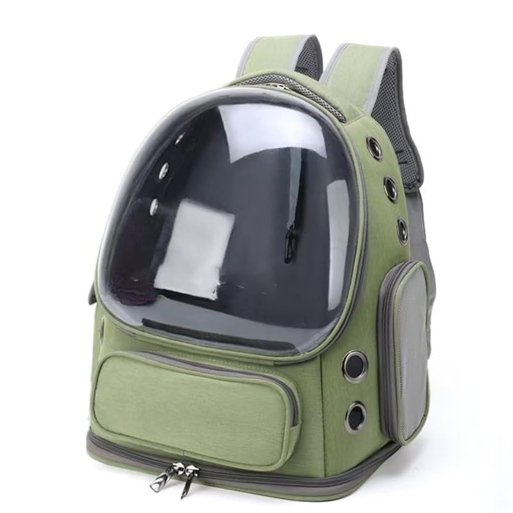 HASTHIP® Cat Backpack Carrier for Cats and Small Dogs, Breathable Cat Bubble Backpack, Airline Approved Pet Travel Carrier