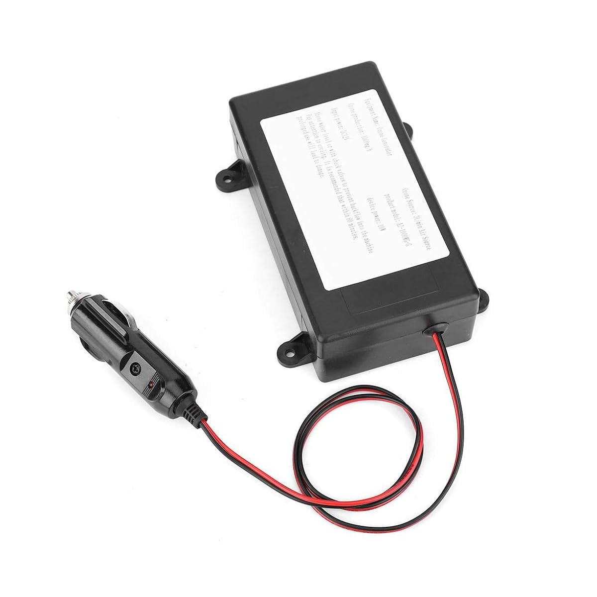 HASTHIP Car Ozone Generator for Vehicle Air Purification with 1000mg/h Output and Air Stone | DC12V Portable Deodorizer