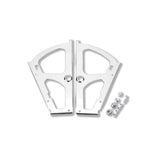 HASTHIP® 1 Layers Shoes Drawer Cabinet Hinges 1 Pair, Stainless Steel Shoe Cabinet Replacement Fittings for Kitchen Living Room