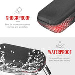HASTHIP® Hard Carrying Case for Samsung T5 EVO, Portable SSD 2TB 4TB 8TB USB 3.2 Gen 1 External Solid State Drive Hard EVA Shockproof Water-Resistant Protective Storage Travel Bag