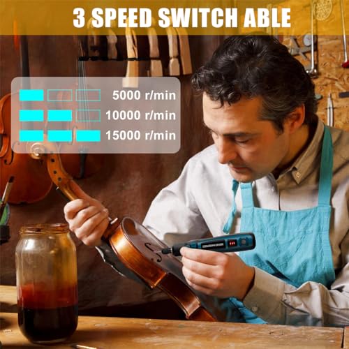HASTHIP® Electric Engraving Pen Kit with 44 Bits Cordless USB